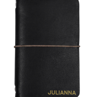 Refillable Small Notebook Sleeve with Stretch Cord | Handmade in the USA