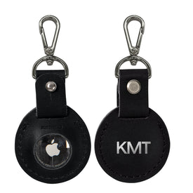 Personalized Leather AirTag Case