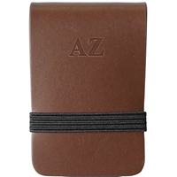 Leather Card Wallet with Elastic Band