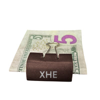 Personalized Leather Clip Money Holder