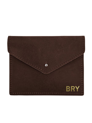 Personalized Full Grain Leather Mahh Jong Card Holder | Mah Jongg Score Card Case | Mahh Jong Gift for Women