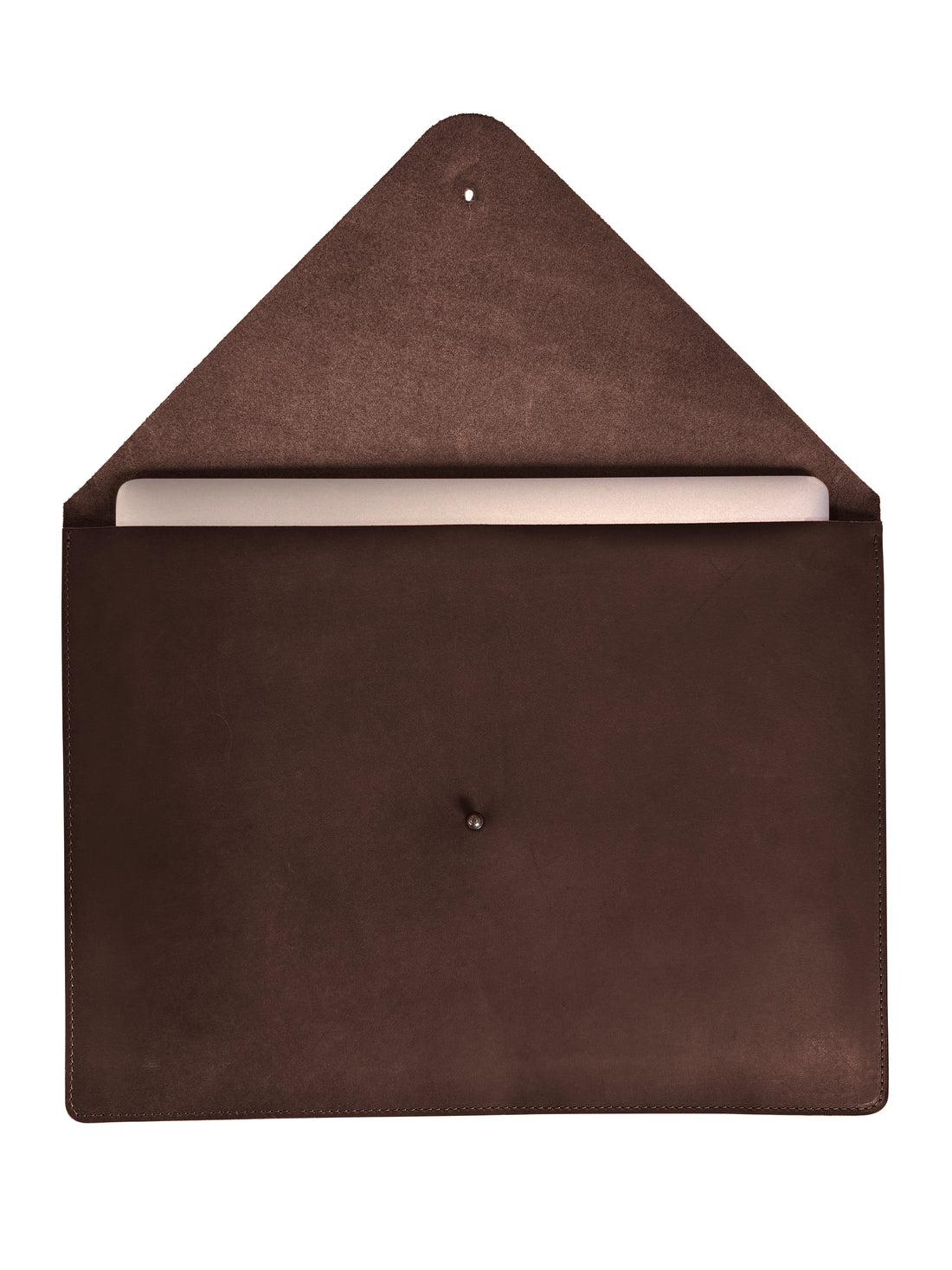 Personalized Leather Laptop Sleeve | Custom Leather Laptop Case