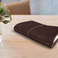 Refillable Small Notebook Sleeve with Stretch Cord | Handmade in the USA