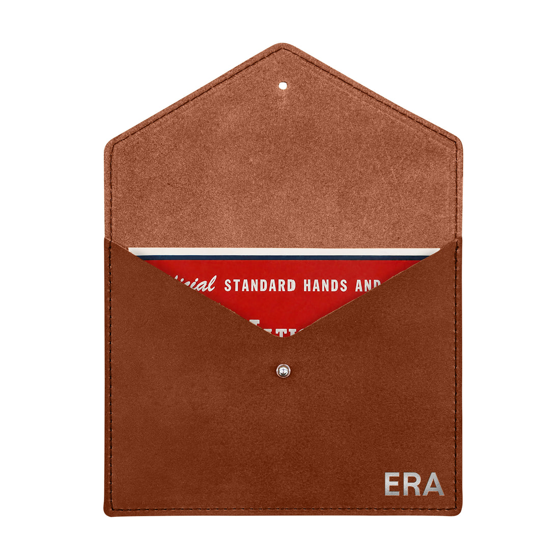 Personalized Leather Mahjong Card Holder