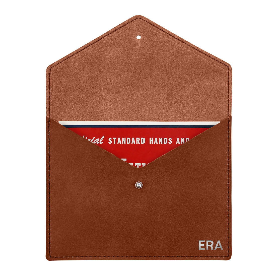 Personalized Leather Mahjong Card Holder