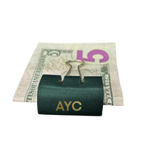 Personalized Leather Clip Money Holder