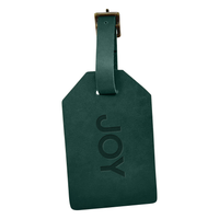 Personalized Leather Luggage Tag