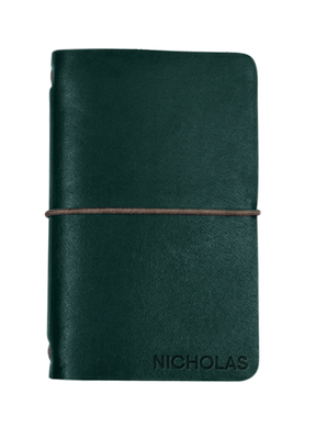 Refillable Small Notebook Sleeve with Stretch Cord | Handmade in the USA