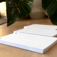 Paper Refills for Leather Notepad: Northwind Jotter Pad - Set of 3