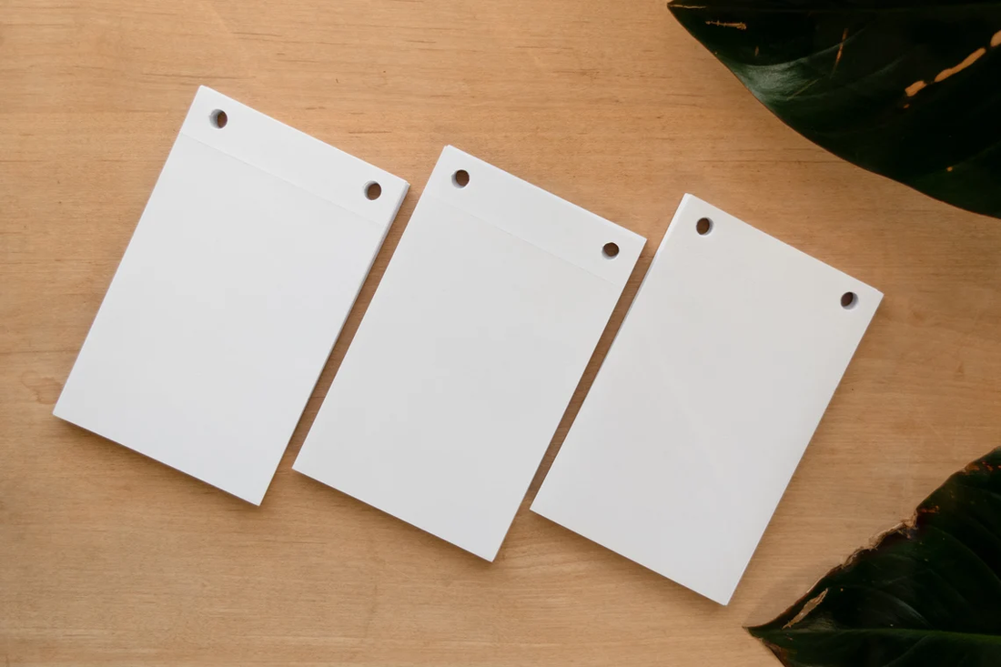 Paper Refills for Leather Notepad: Northwind Jotter Pad - Set of 3