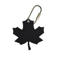 Handcrafted Leather Maple Leaf Bag Charm
