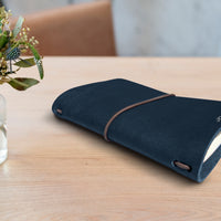 Refillable Small Notebook Sleeve with Stretch Cord | Handmade in the USA