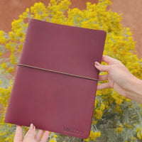 Video of the large leather traveler's notebook