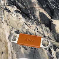 Leather Wrapped Bottle Opener