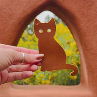 Video of the leather cat bag charm