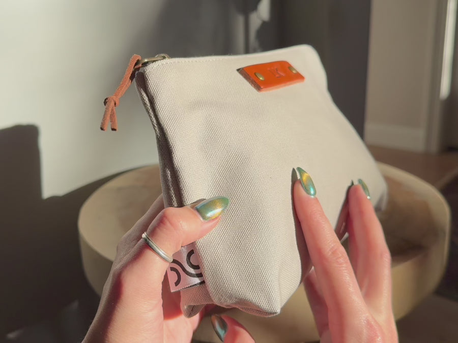 Personalized Canvas Pouch