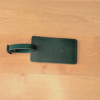 Personalized Sewn Leather Luggage Tag