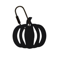 Handcrafted Leather Pumpkin Bag Charm