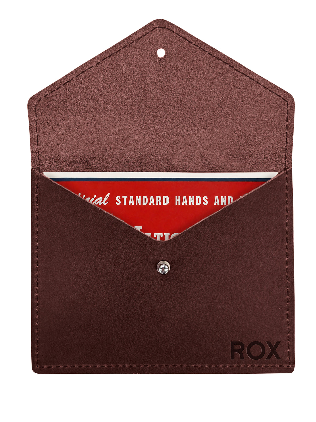 Personalized Full Grain Leather Mahh Jong Card Holder | Mah Jongg Score Card Case | Mahh Jong Gift for Women