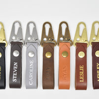 Personalized Keychain with Snap & Clip