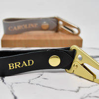 Personalized Keychain with Snap & Clip