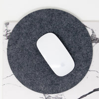 Sustainable Round Felt Mousepad