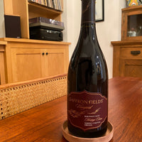 Monogrammed & Personalized Leather Wine Bottle Coaster