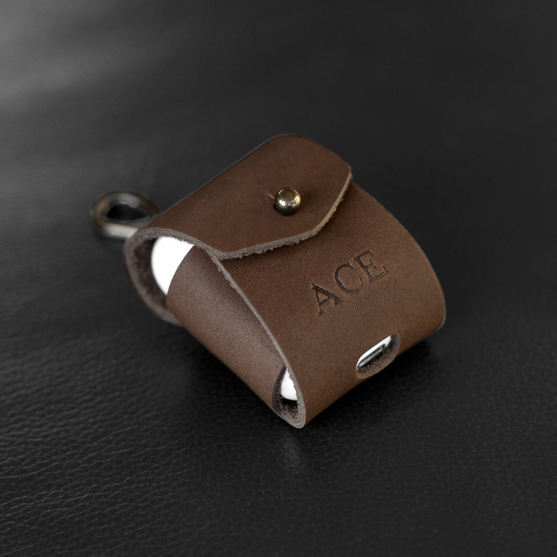 Personalized Leather Airpod Case (Gen. 1 & 2)
