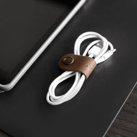 Personalized Leather Cord Keeper