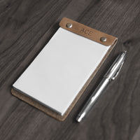 Personalized Leather Notepad